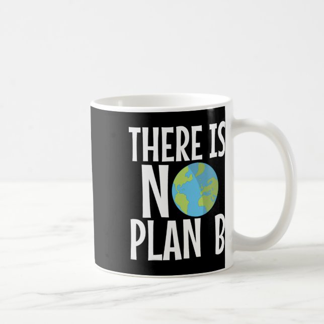 Caneca De Café Não Há Plano B Dia da Terra (Direita)