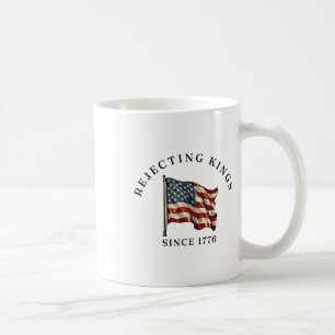 Caneca De Café Não Há Reis Na América Nós, As Pessoas, Resistimos