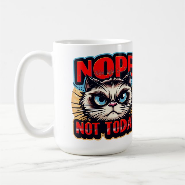 Caneca De Café Não, Hoje Não (Esquerda)