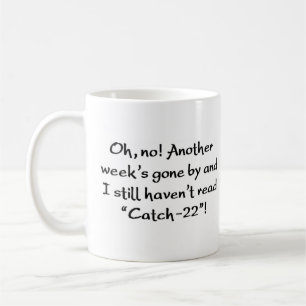 Caneca De Café não li "catch-22"