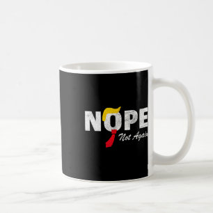 Caneca De Café Não Mais Trump Kamala Harris Eleições 2024
