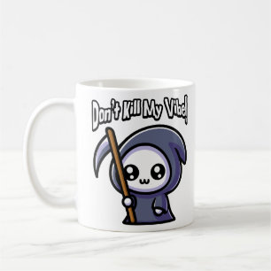 Caneca De Café Não Matar a minha vibe! Corante de Cachorro Bonito