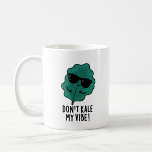 Caneca De Café Não mate minha vibe Engraçado Veggie Pun