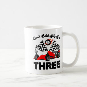 Caneca De Café Não Me Apanhes Estou Três 3º Aniversário Vermelho