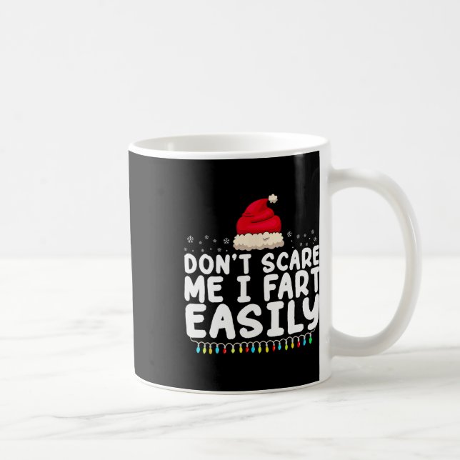Caneca De Café Não me Assuste Eu Peido Facilmente Piadinha de Nat (Direita)