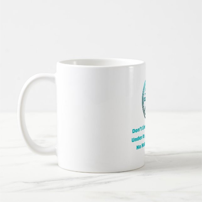 Caneca De Café Não me dê um cigarro azul (Esquerda)