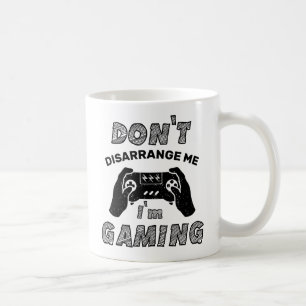 Caneca De Café Não me Desarranje Estou Jogando, Amantes de jogos
