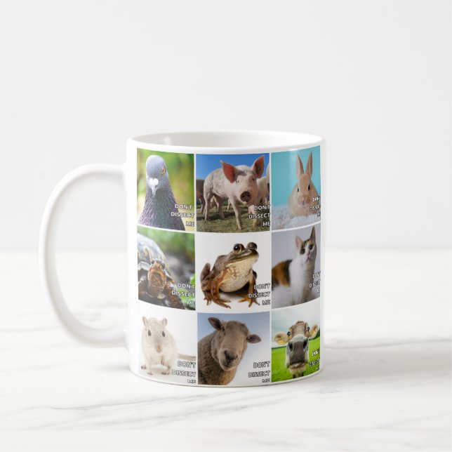 Caneca De Café Não me dissecar mug (Esquerda)