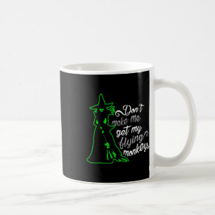Caneca De Café Não me faça pegar meus macacos voadores