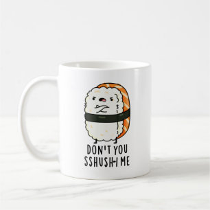 Caneca De Café Não me faças um trocadilho de Sushi