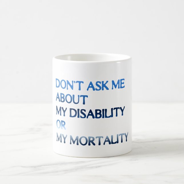 Caneca De Café Não me pergunte (Centro)