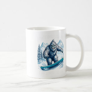 Caneca De Café Não me siga Eu faço coisas estúpidas Sasquatch Sno