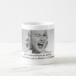CANECA DE CAFÉ NÃO ME SUBESTIME HUMOR QUERIDO DO ESCRITÓRIO DO