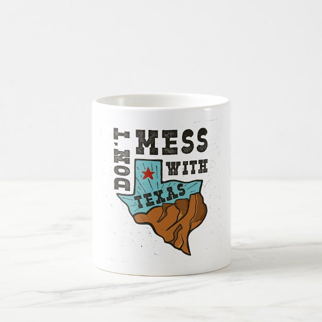 Caneca De Café Não Mess Com O Texas (Criador carregado)