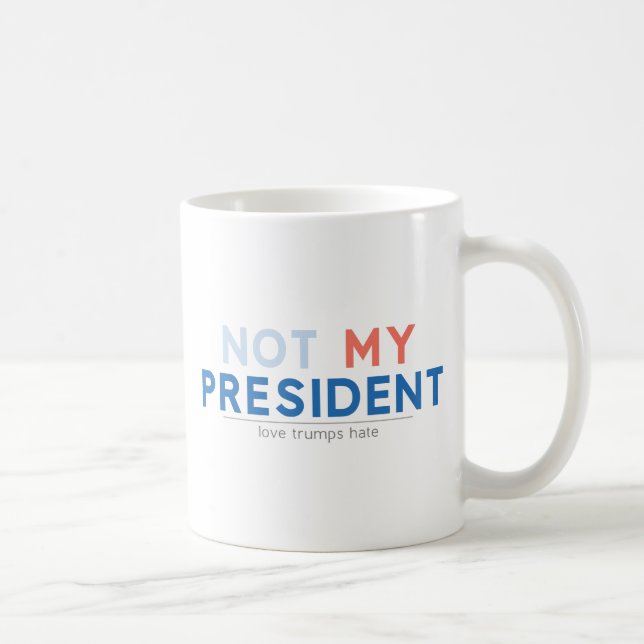 Caneca De Café Não meu presidente (Direita)