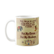 Não meus macacos, não meu circo