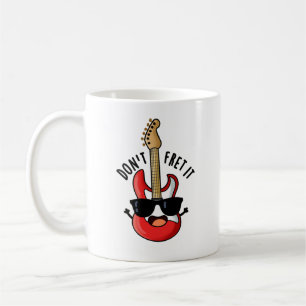 Caneca De Café Não o liberte de um trocadilho de guitarra engraça