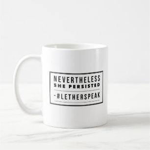 Caneca De Café Não obstante persistiu