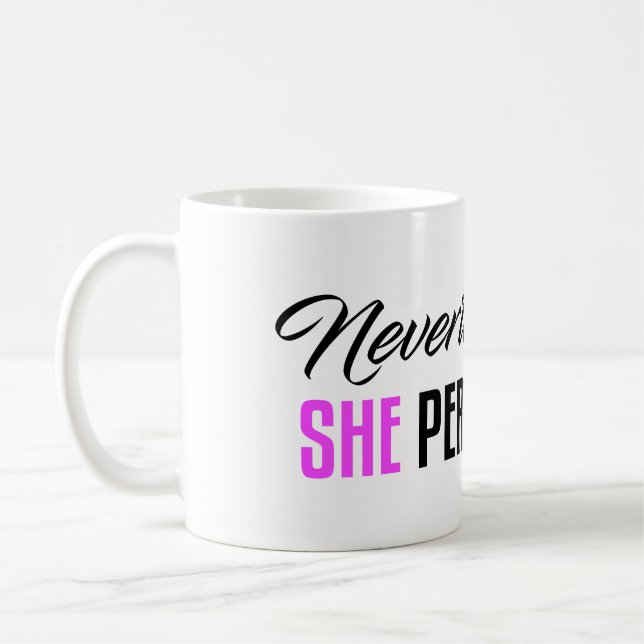 Caneca De Café Não obstante, persistiu (Esquerda)