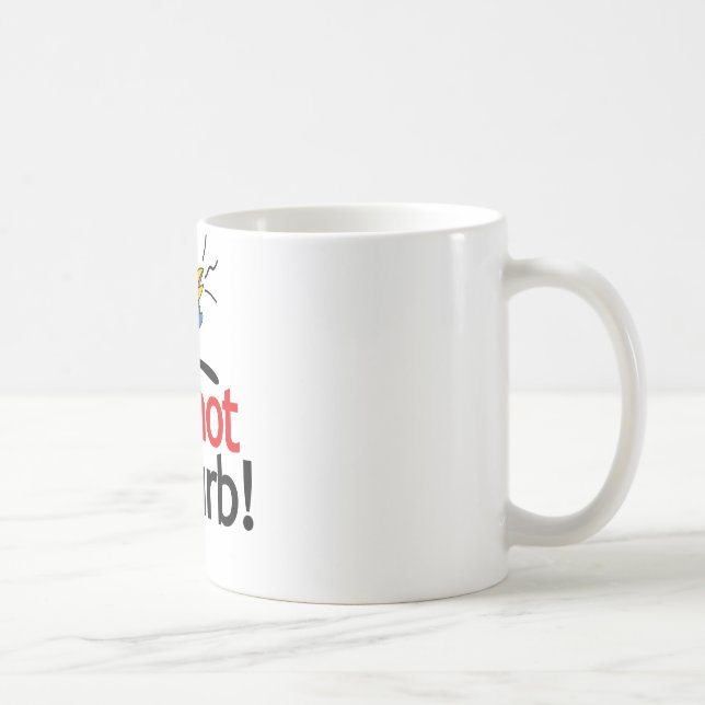 Caneca De Café Não perturbe (Direita)
