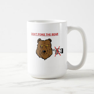 Caneca De Café Não pique o urso