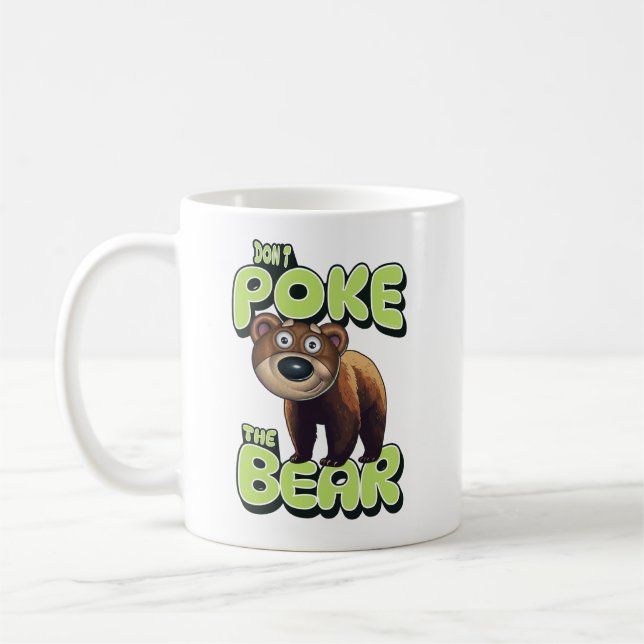 Caneca De Café Não Põe o Urso (Esquerda)