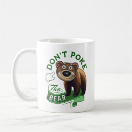 Caneca De Café Não Põe o Urso