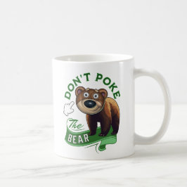 Caneca De Café Não Põe o Urso