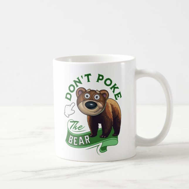 Caneca De Café Não Põe o Urso (Direita)