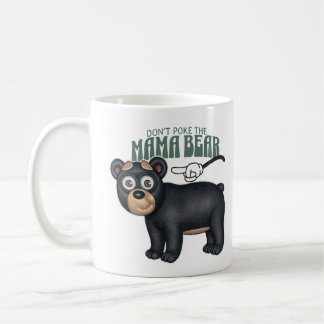 Caneca De Café Não Põe o Urso da Mamãe