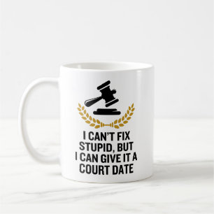 Caneca De Café Não Posso Corrigir Estúpido, Mas Posso Dar Uma Dat