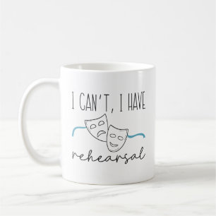 Caneca De Café Não posso ter ensaio