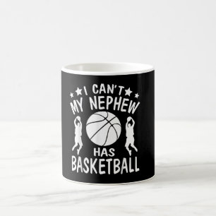 Caneca De Café Não Posso Ter Presente De Basquete Para Tia.