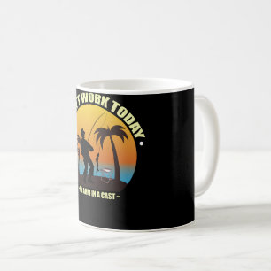 Caneca De Café Não Posso Trabalhar Hoje Meu Braço Está Engessado 