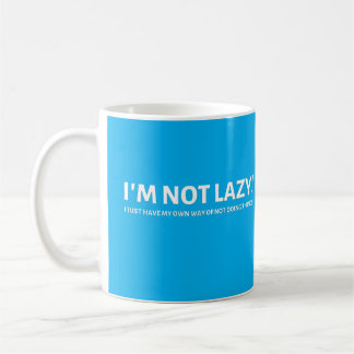 Caneca De Café Não Preguiçoso