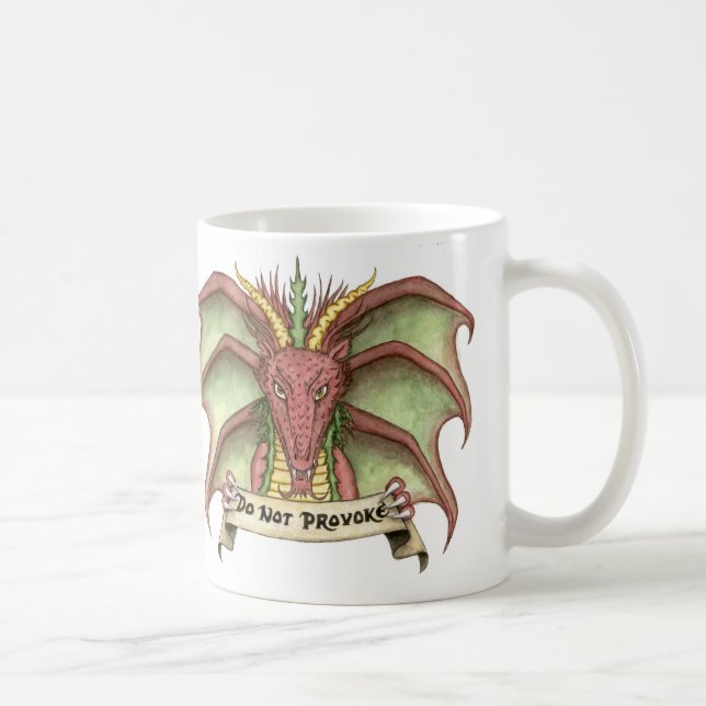 Caneca De Café Não provoque o copo de café (Direita)