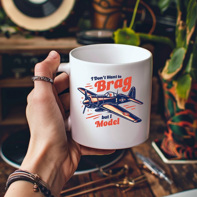 Caneca De Café Não Quero Me Gabar mas Eu Modelo (Criador carregado)