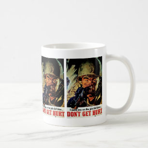Caneca De Café Não se machuque
