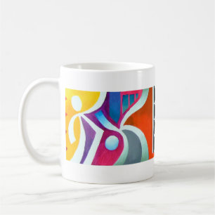 CANECA DE CAFÉ NÃO SE PREOCUPE ESTEJA FELIZ
