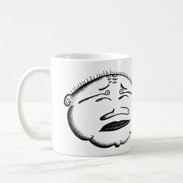 Caneca De Café Não se preocupe seja feliz (Esquerda)