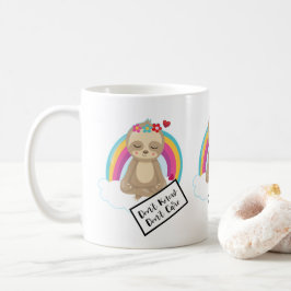 Caneca De Café Não sei não se importa com o texto - uma bela medi