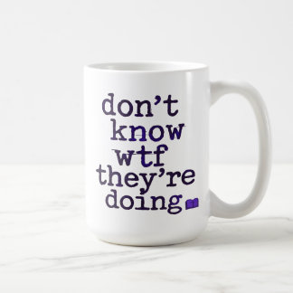 Caneca De Café Não Sei O Que Estão Fazendo – Vibe Indie Sleaze