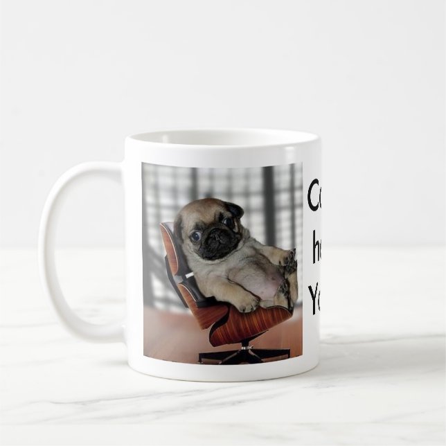 Caneca De Café Não seja Pugnacious! (Esquerda)