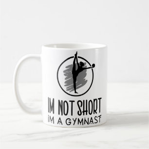 Caneca De Café Não Sou Baixo Sou Ginasta Cheerleading