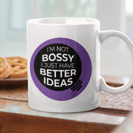 Caneca De Café Não sou o Bossy... Mug (v2)