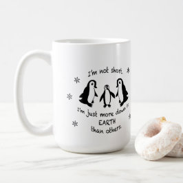 Caneca De Café Não sou pequeno, só mais para a terra