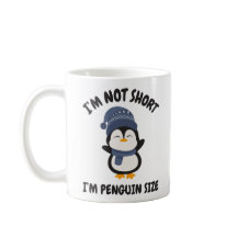 Não sou pequeno, sou do tamanho dos pinguins
