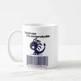 Caneca De Café Não sou raro, sou inreprodutível