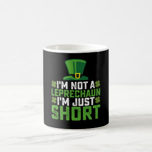 Caneca De Café Não sou um Leprechaun, sou apenas baixo no St. Pat