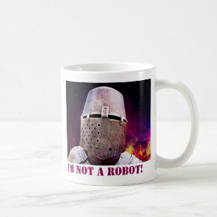 Caneca De Café Não sou um robô